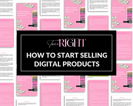 HOW TO START SELLING DIGITAL PRODUCTS