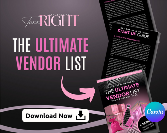 3000+ ULTIMATE VENDORS LIST