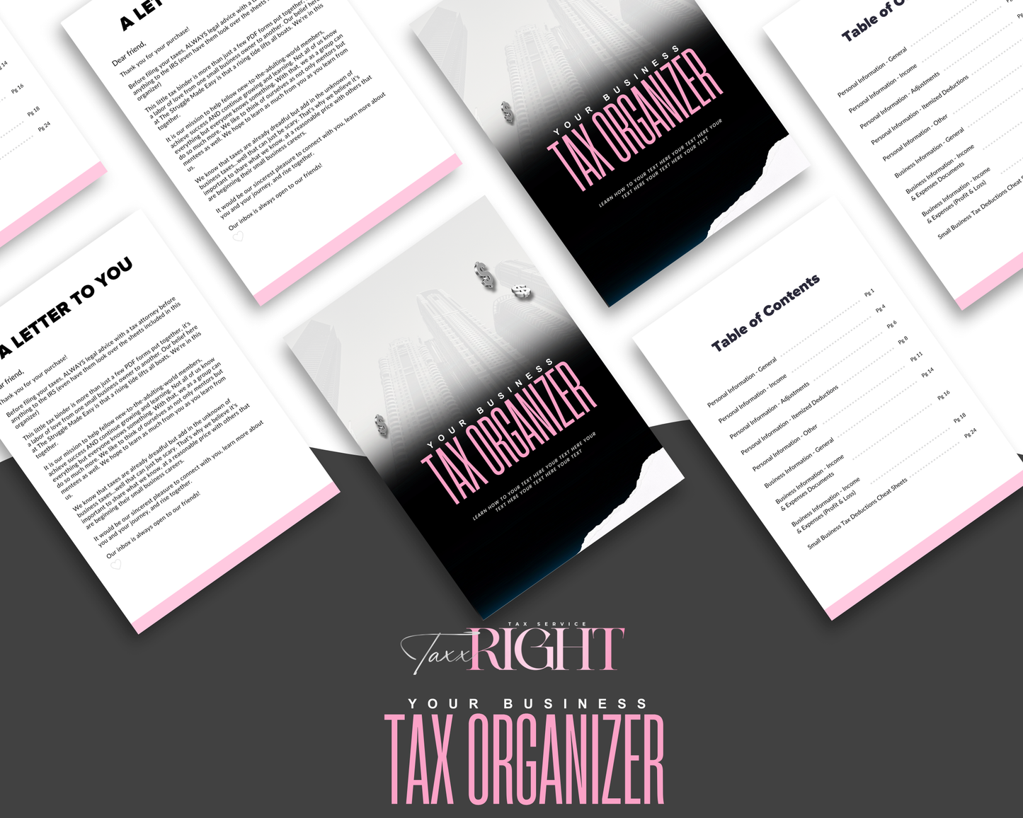 YOUR BUSINESS TAX ORGANIZER